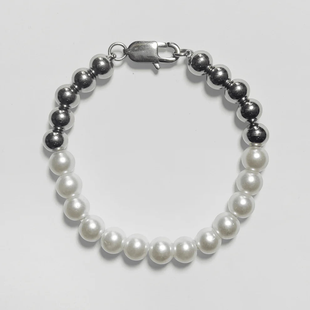 Bivale bracelet [Silver]