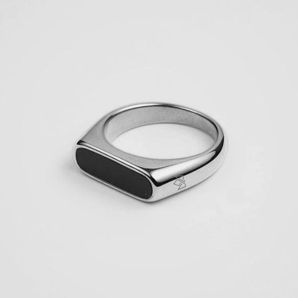 Signet Bar Ring [Silver]