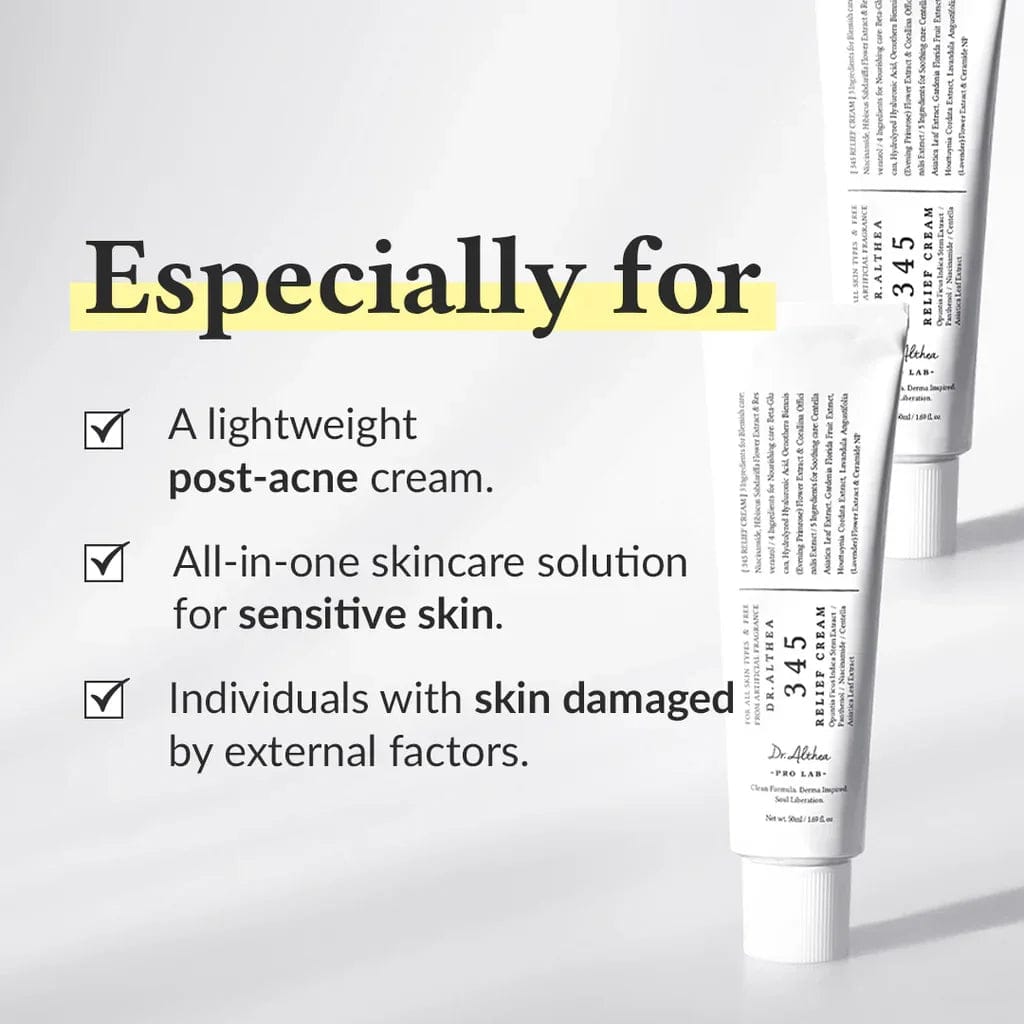 Dr Althea 345 Relief Face Cream 50ml